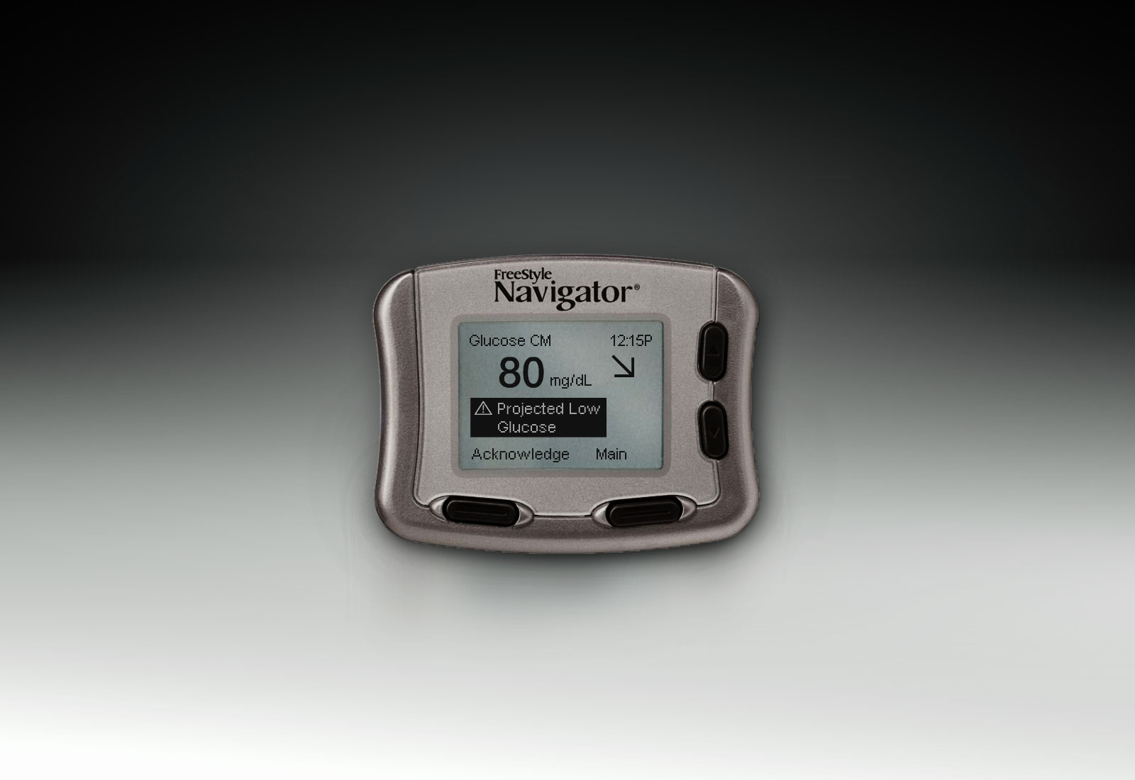 Image of a continuous diabetes monitoring device.